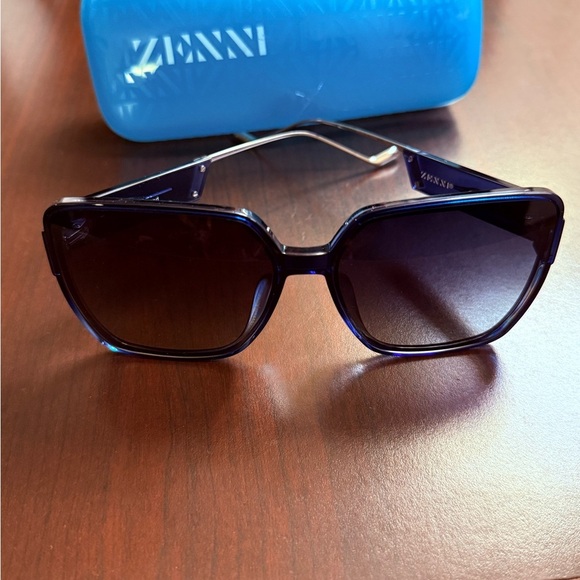 Zenni Black Square Sunglasses - Picture 5 of 6